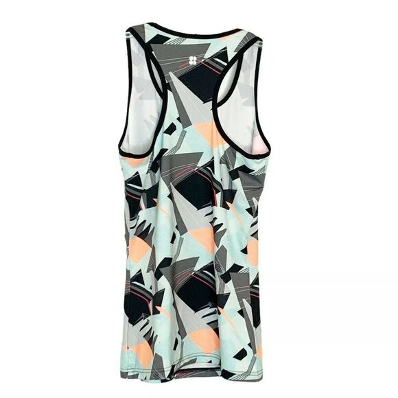 Sweaty Betty Women’s Tank Top Geometric Print Workout Athletic Gym Training S - Picture 3 of 5